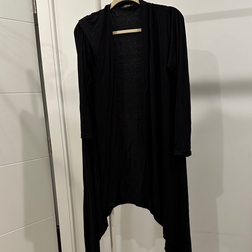 Meaneor Women's Elegant Black Cardigan